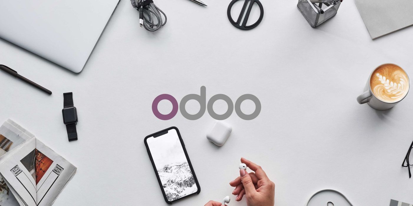Odoo • A picture with a caption